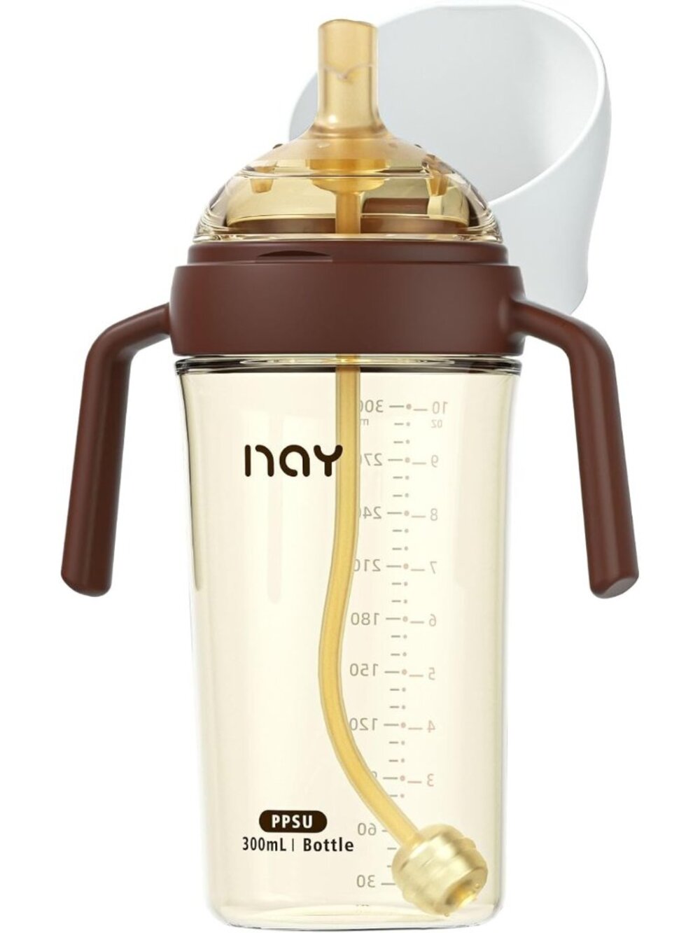 Spill-Proof Weighted Sippy Cup for Toddlers | Baby Straw Cup with Handles
